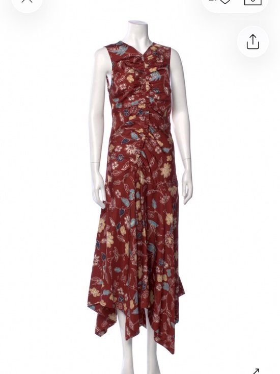 Ulla Johnson Dresses & Skirts - Ulla Johnson Silk Midi Dress | Size 8